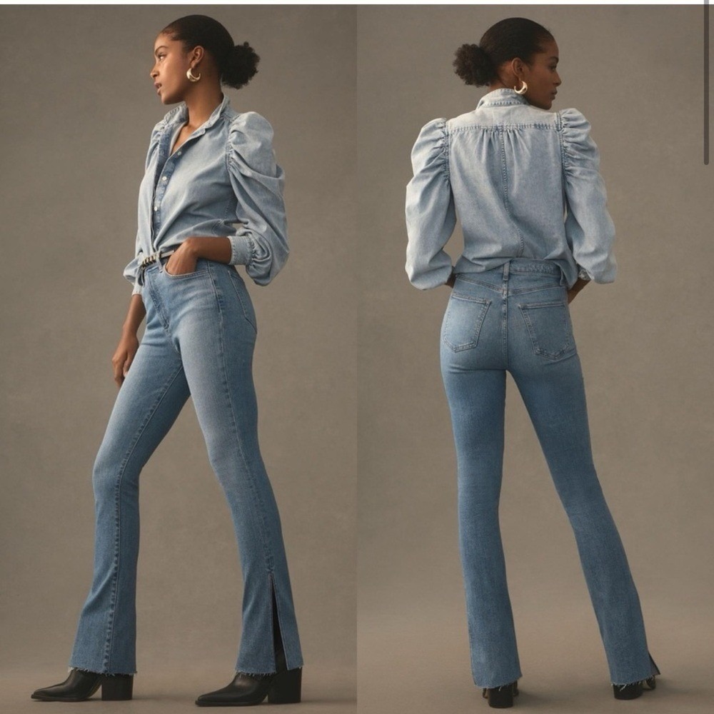 Favorite Daughter Valentina Shortie‎ Jeans Womens Laurel High Rise Cigarette NWT